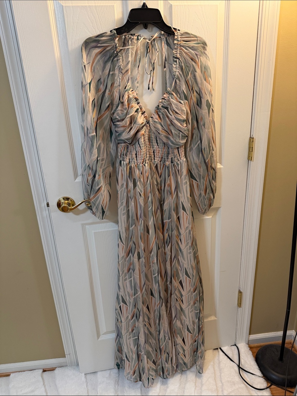 ASTR the label chiffon maxi dress